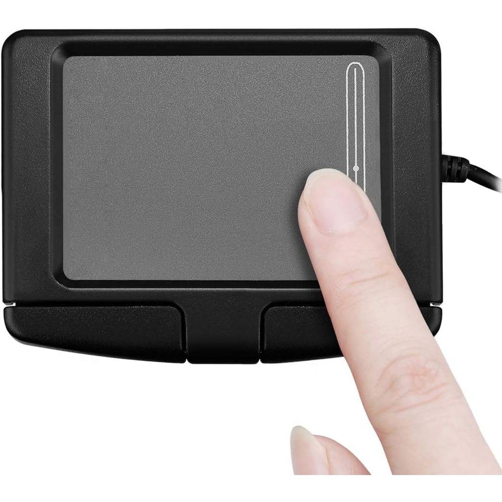Adesso EasyCat 2-Button Touchpad USB Wired Black GP-160UB New